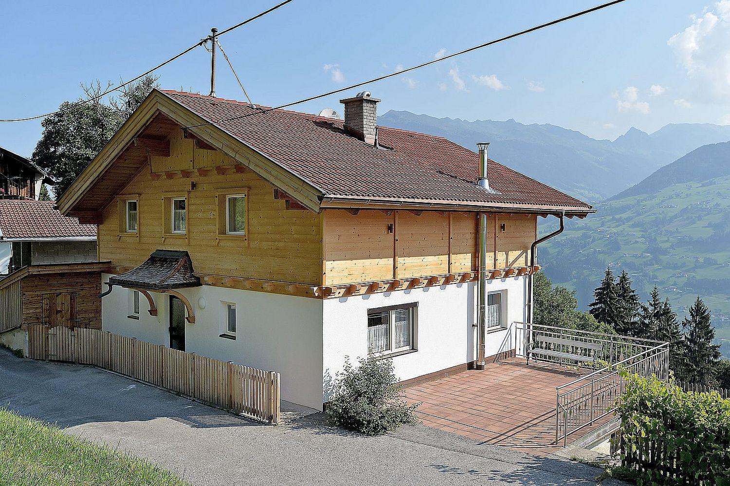 Bergchalet Emberg Mit Sauna Aschau Im Zillertal Bagian luar foto